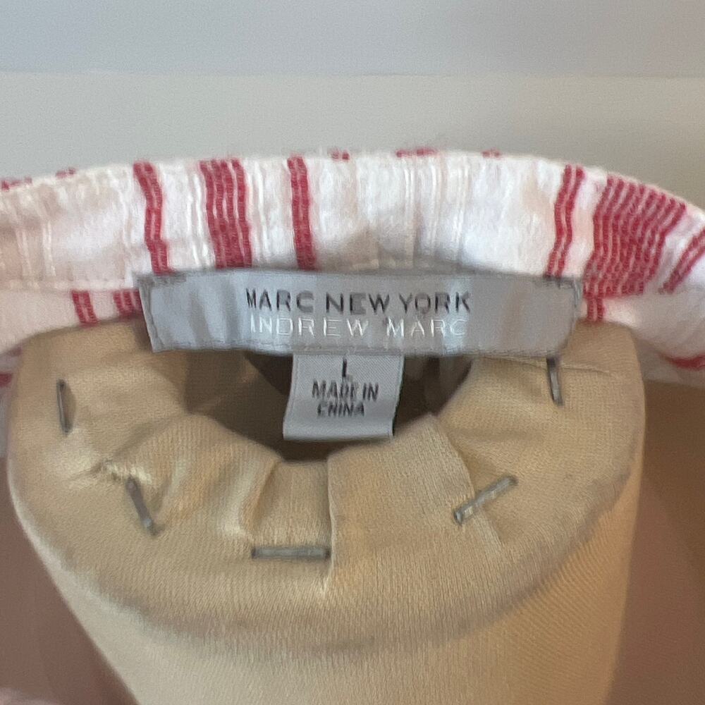 MARC NEW YORK Stripped top SZ L - Picture 5 of 5